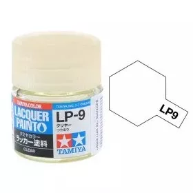   Tamiya LP-9 Clear gloss 10ml (300082109) műgyanta alapú lakk makett festék