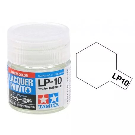 Tamiya LP-10 Lacquer Thinner 10ml (300082110) - műgyanta alapú akril hígító