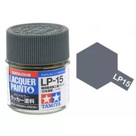  Tamiya LP-15 IJN Gray Flat Yokosuka Arsenal 10ml (300082115) műgyanta alapú makett festék