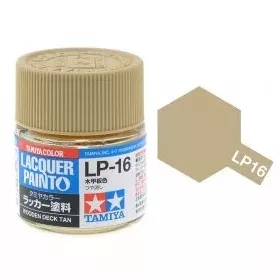   Tamiya LP-16 Wooden Deck Tan 10ml (300082116) műgyanta alapú makett festék