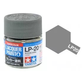 Tamiya LP-20 Light Gun Metal 10ml (300082120) műgyanta alapú makett festék