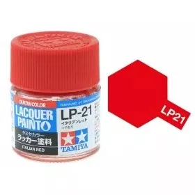   Tamiya LP-21 Italian Red 10ml (300082121) műgyanta alapú makett festék
