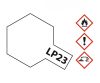 Tamiya LP-23 Flat Clear 10ml (300082123) műgyanta alapú lakk makett festék