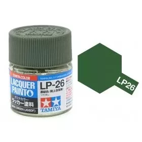   Tamiya LP-26 Dark Green (JGSDF) Flat 10ml (300082126) műgyanta alapú makett festék