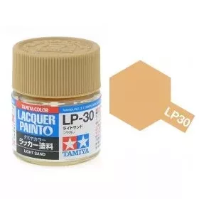   Tamiya LP-30 Light Sand Flat 10ml (300082130) műgyanta alapú makett festék