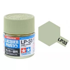 Tamiya LP-33 Gray Green Flat (IJN) 10ml (300082133) műgyanta alapú makett festék