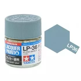   Tamiya LP-36 Dark Ghost Gray Flat 10ml (300082136) műgyanta alapú makett festék