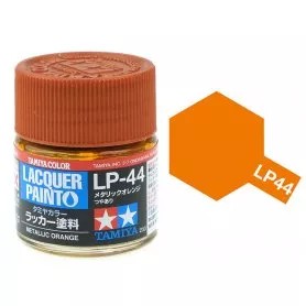 Tamiya LP-44 Metallic Orange gloss 10ml (300082144) műgyanta alapú makettfesték