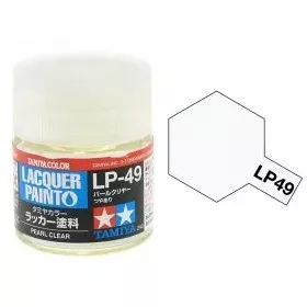   Tamiya LP-49 Pearl Clear gloss 10ml (300082149) műgyanta alapú lakk makett festék