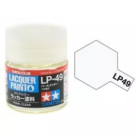 Tamiya LP-49 Pearl Clear gloss 10ml (300082149) műgyanta alapú lakk makett festék