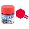 Tamiya LP-52 Clear Red gloss 10 ml (300082152) műgyanta alapú makett festék