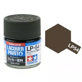 Tamiya LP-54 Dark Iron Flat 10ml (300082154) műgyanta alapú makett festék