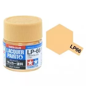   Tamiya LP-66 Flat Flesh Flat 10ml (300082166) műgyanta alapú makett festék