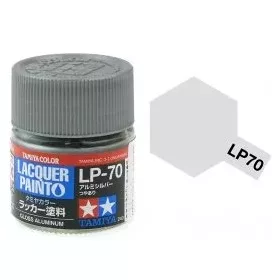   Tamiya LP-70 Aluminium Gloss 10ml (300082170) műgyanta alapú makett festék