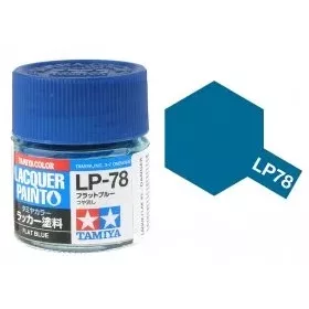   Tamiya LP-78 Flat Blue 10ml (300082178) műgyanta alapú makett festék