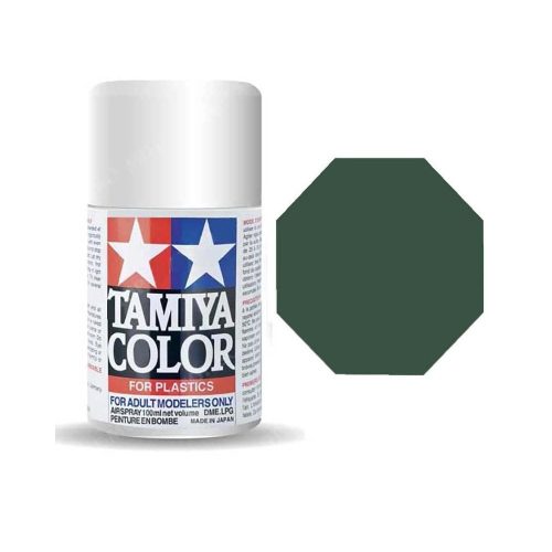 Tamiya TS-2 Flat Dark Green Spray 100ml (300085002) spray akril makett festék