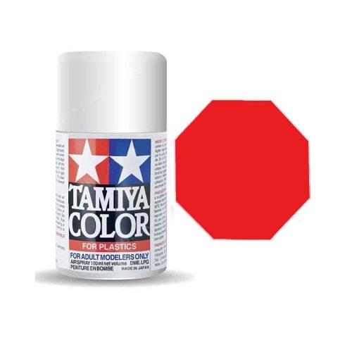 Tamiya TS-8 Italien Red Spray Gloss 100ml (300085008) spray akril makettfesték