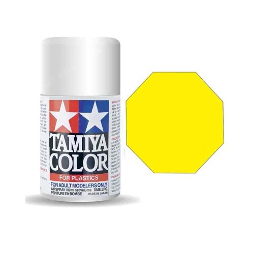 Tamiya TS-16 Yellow Spray Gloss 100ml (300085016) spray akril makett festék