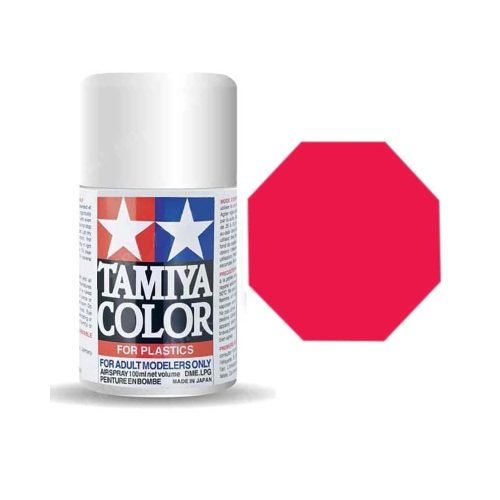 Tamiya TS-18 Metallic Red Spray Gloss 100ml (300085018) spray akril makett festék