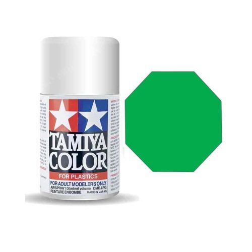 Tamiya TS-20 Metallic Green Spray Gloss 100ml (300085020) spray akril makettfesték
