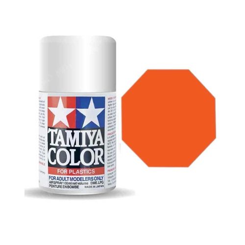 Tamiya TS-31 Bright Orange Spray Gloss 100ml (300085031) spray akril makettfesték