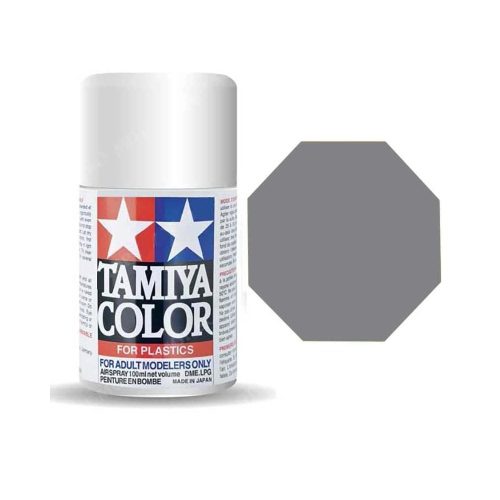 Tamiya TS-42 Light Gun Metal Spray Satin 100ml (300085042) spray akril makett festék