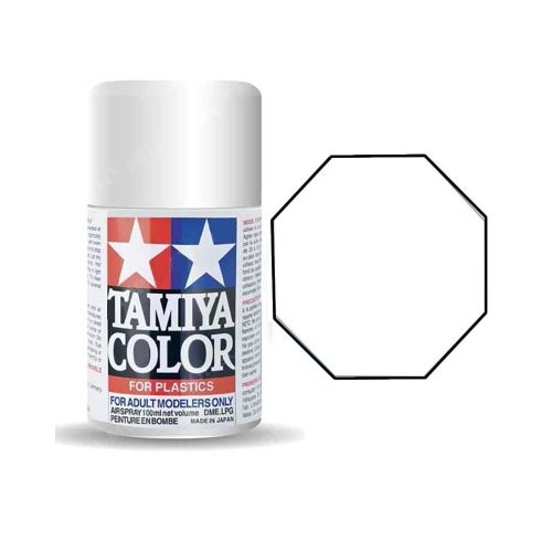 Tamiya TS-45 Pearl White Spray Gloss 100ml (300085045) spray akril makettfesték