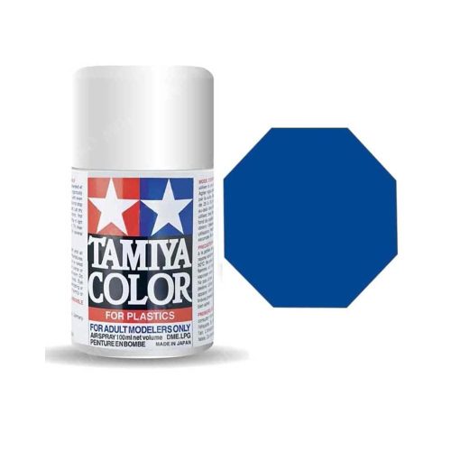 Tamiya TS-51 Racing Blue Spray Gloss 100ml (300085051) spray akril makett festék