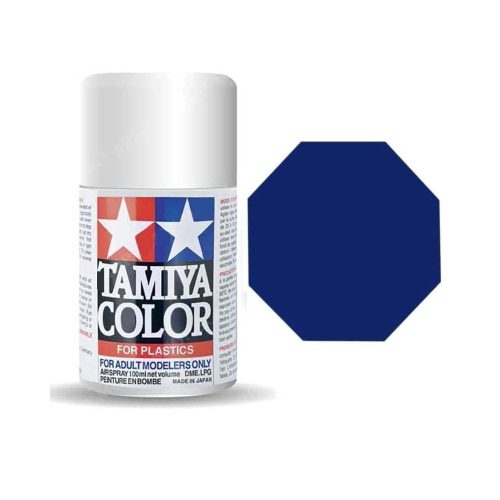 Tamiya TS-53 Deep Metallic Blue Spray Gloss 100ml (300085053) spray akril makett festék