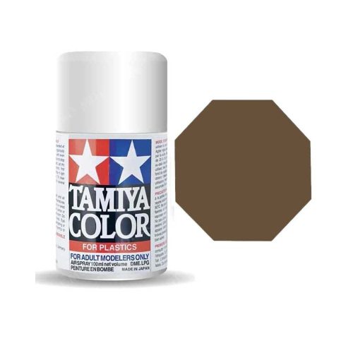 Tamiya TS-69 Flat Linoleum Deck Brown Spray 100ml (300085069) spray akril makett festék