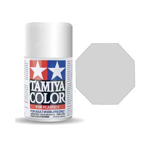 Tamiya TS-76 Mica Silver Spray Gloss (glimmer) (300085076) spray akril makettfesték