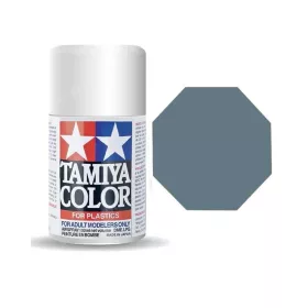   Tamiya TS-100 Bright Gun Metal Spray Satin (300085100) spray akril makett festék