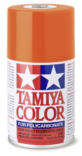 Tamiya PS-7 Orange Polycarbonate Spray 100ml (300086007) festékspray R/C karosszériához