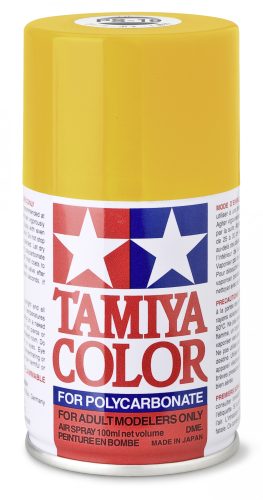 Tamiya PS-19 Camel Yellow Polycarbonate Spray 100ml (300086019) festékspray R/C karosszériához