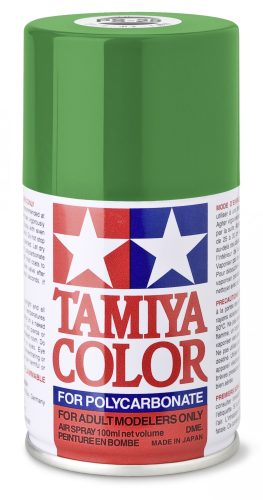 Tamiya PS-25 Bright Green Polycarbonate Spray 100ml (300086025) festékspray R/C karosszériához