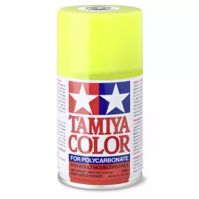   Tamiya PS-27 Fluorescent Yellow Polycarbonate 100ml (300086027) festékspray R/C karosszériához