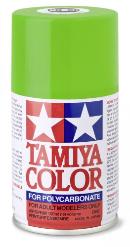 Tamiya PS-28 Fluorescent Green Polycarbonate Spray 100ml (300086028) festékspray R/C karosszériához