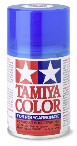 Tamiya PS-39 Translucent Light Blue Polycarbonate Spray 100ml (300086039) festékspray R/C karosszériához