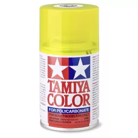   Tamiya PS-42 Translucent Yellow Polycarbonate Spray 100ml (300086042) festékspray R/C karosszériához