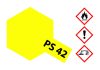Tamiya PS-42 Translucent Yellow Polycarbonate Spray 100ml (300086042) festékspray R/C karosszériához
