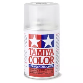   Tamiya PS-55 Flat Cear Polycarborbonate Spray 100ml (300086055) festékspray R/C karosszériához