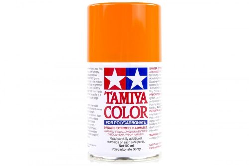 Tamiya PS-62 Pure Orange Polycarbonate Spray 100ml (300086062) festékspray R/C karosszériához