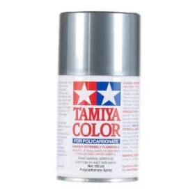   Tamiya PS-63 Bright Gun Metal Grey Polycarbonate Spray 100 ml (300086063) festékspray R/C karosszériához