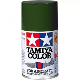   Tamiya AS-9 Flat Dark Green (RAF) Spray 100ml (300086509) spray akril makett festék