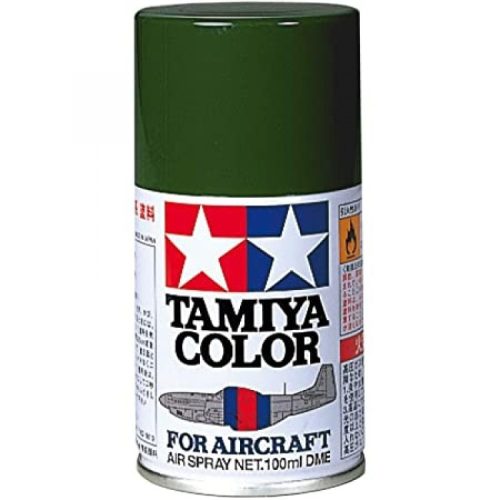 Tamiya AS-9 Flat Dark Green (RAF) Spray 100ml (300086509) spray akril makettfesték