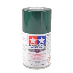   Tamiya AS-13 Flat Green (USAF) Spray 100ml (300086513) spray akril makett festék