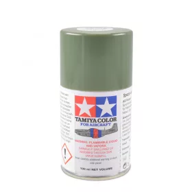   Tamiya AS-14 Flat Olive Green (USAF) Spray 100ml (300086514) spray akril makett festék