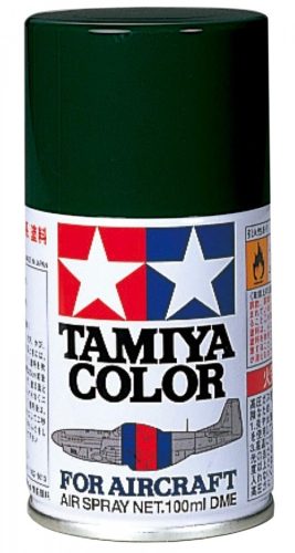 Tamiya AS-24 Flat Dark Green (Luftwaffe) Spray 100ml (300086524) spray akril makettfesték