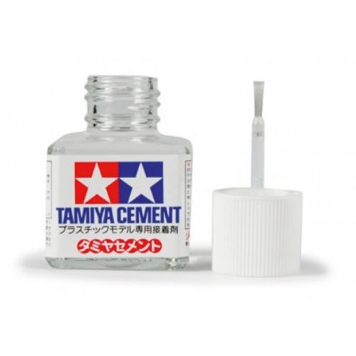 Tamiya Cement, ecsetes makettragasztó, 40 ml