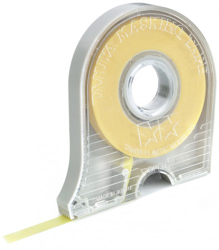 Tamiya Masking Tape 6mm/18m with Dispenser (300087030) - Maszkolószalag adagolóval